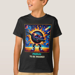 Dabbing Totale Sonnenfinsternis Bereite dich darau T-Shirt