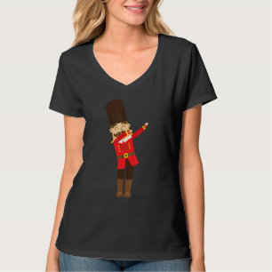 Dabbing Toy Soldier Nutcracker Weihnachten T-Shirt