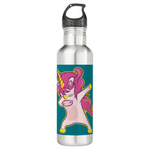 Dabbing Unicorn Edelstahlflasche
