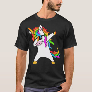 Dabbing Unicorn - Einhorn-Dab - Einhorngeschenk  T-Shirt