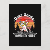 Dabbing Unicorn Funny Christmas
