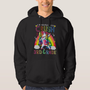 Dabbing Unicorn Ich bin bereit, den dritten Grade Hoodie