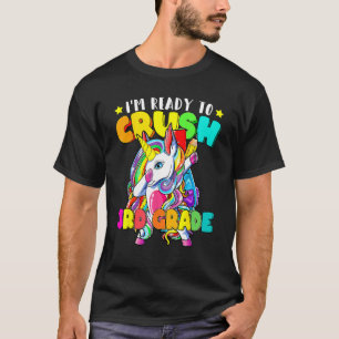 Dabbing Unicorn Ich bin bereit, den dritten Grade T-Shirt