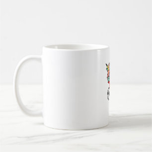 Dabbing Unicorn Marokko Fußball Fans Jersey Marokk Kaffeetasse