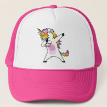 Dabbing Unicorn Niedlicher Regenbogen Rosa