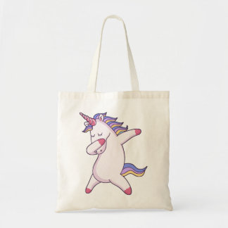 Dabbing Unicorn Tragetasche
