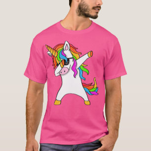Dabbing Unicorn Unicorn Dab Unicorn Geschenk T-Shirt