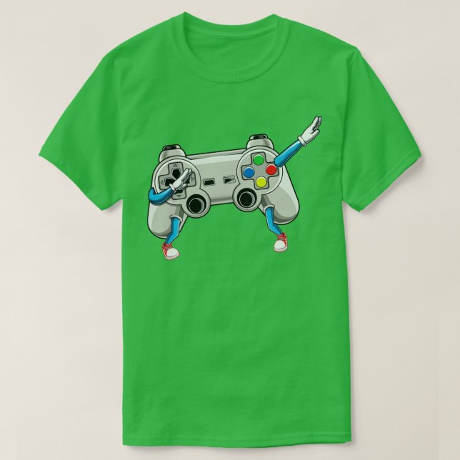 Dabbing Videospiel Controller Gamer dap für Kinder T-Shirt (Design vorne)