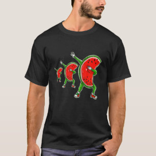 Dabbing Watermelon Kawaii Dab Frische Pasta machen T-Shirt