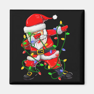Dabbing Weihnachtsmann Lustige Weihnachtshemden Fr Magnet