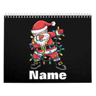 Dabbing Weihnachtsmann Lustiges Personalisiertes W Kalender
