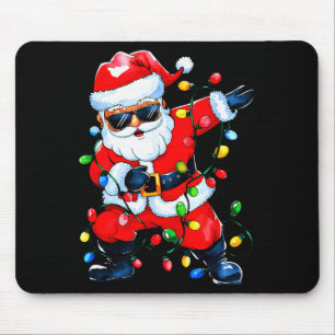 Dabbing Weihnachtsmann Xmas Licht Mädchen Jungen K Mousepad