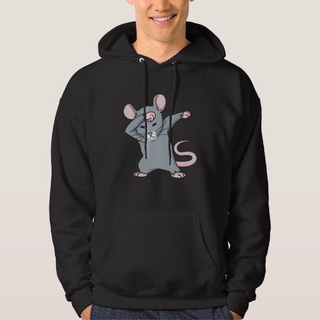 Dabbing Year Of The Rat Happy Chinese New Year 202 Hoodie (Vorderseite)