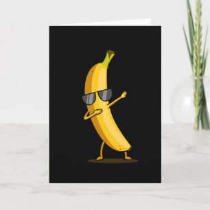 Dabbing Yellow Banana ab Funny Dancing Frucht Karte