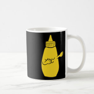 Dabbing Yellow Mustard Squeeze Flasche Funny Danci Kaffeetasse