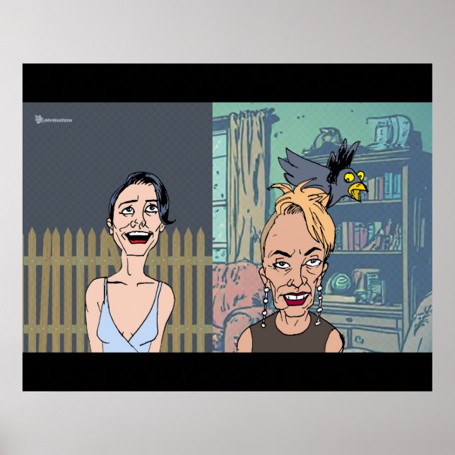 Dabble Mädchen Poster (Vorne)