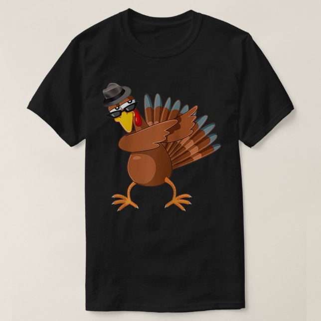 Dabing Türkei Erntedank Boys Kinder Männer Türkei T-Shirt (Design vorne)