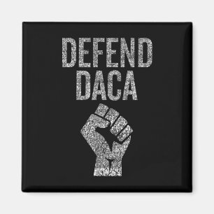 Daca mit Widerstandsfaust Grafik Distressed vertei Magnet