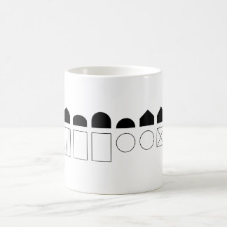 Dach bildet Tasse