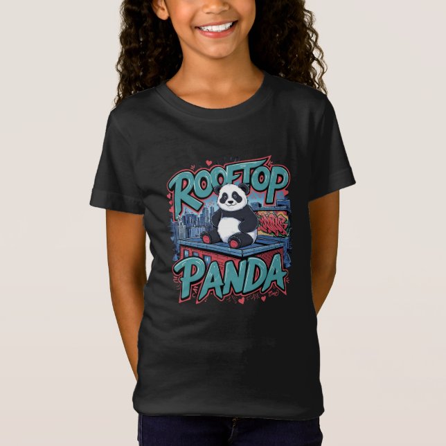 Dach Panda T-Shirt (Vorderseite)