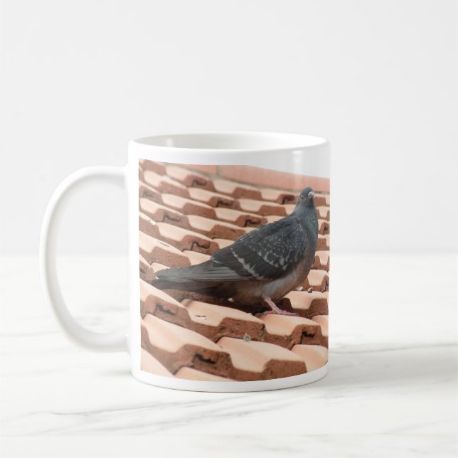 Dach-Taube-Tasse Tasse (Links)