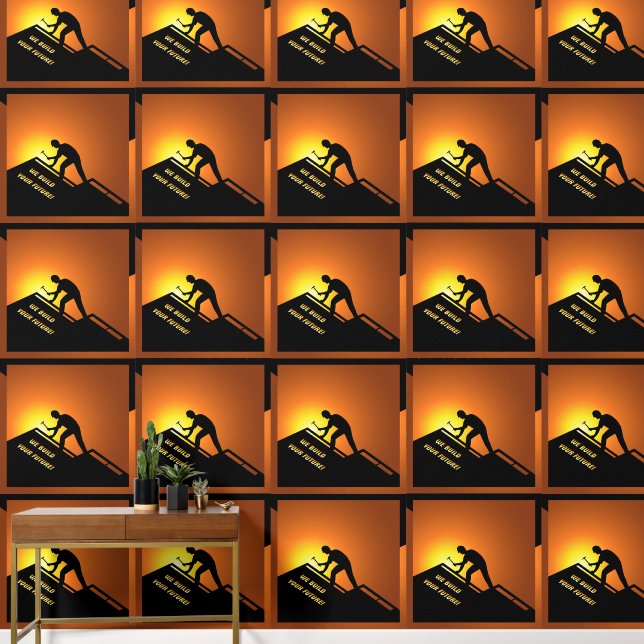 Dacharbeiten Tapete (Korridor)