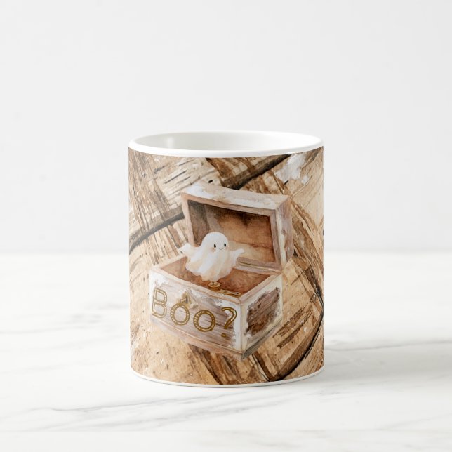 Dachboden Holz Freundlicher Geist Buh? Kaffeetasse (Mittel)
