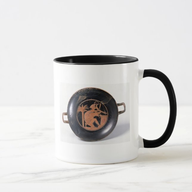 Dachboden Rotzahl Schale Tasse (Rechts)