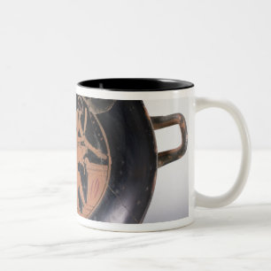 Dachboden Rotzahl Schale Zweifarbige Tasse