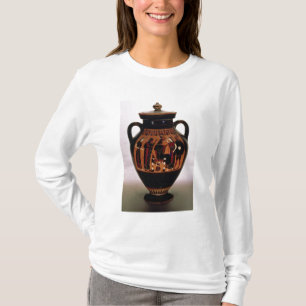 Dachboden Schwarzzahl Amphora, der die Geburt von T-Shirt