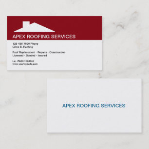 Dachdecker-Service Visitenkarten Visitenkarte
