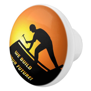 Dachdeckung Keramikknauf