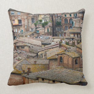 Dächer im Siena-Wurfskissen Kissen
