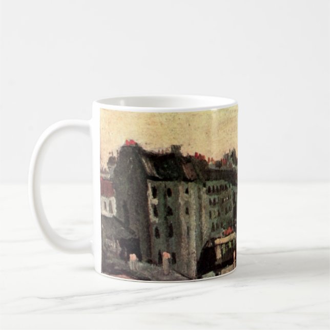 Dächer und Backs von Häusern von Vincent van Gogh Tasse (Links)