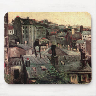 Dächer und Hinterhöfe von Häusern von Vincent van Mousepad