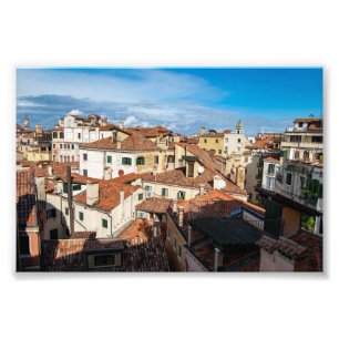 Dächer und Terrassen von Venedig Fotodruck
