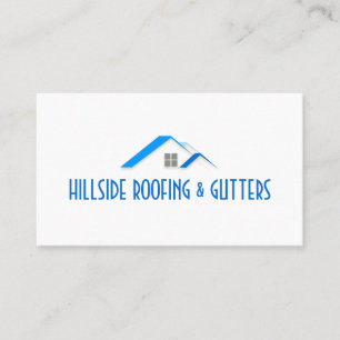 Dachfenster Windows Construction Business Card Visitenkarte