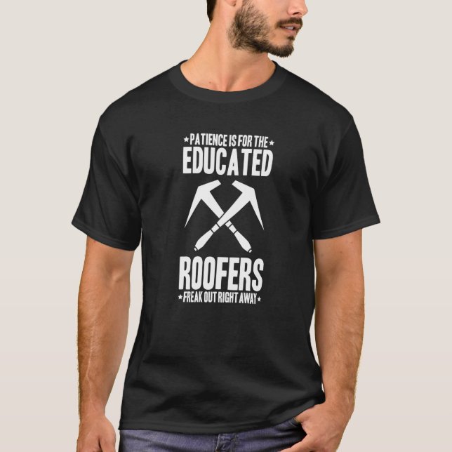 Dachgeduldungshülse Tilerroofer T-Shirt (Vorderseite)