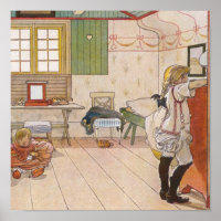 Dachgeschoss Schlafzimmer mit Baby Schwester.