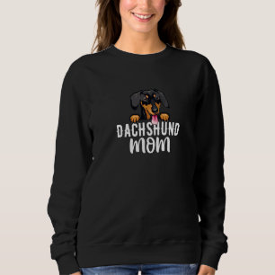 Dachhund Mama Funny Dog Besitzer Hund Lover Dackel Sweatshirt