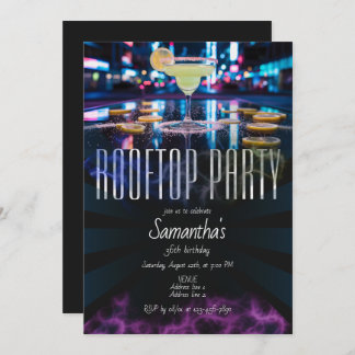 Dachlounge Sky Bar Nightlife - Parco Civico-Ciani Einladung