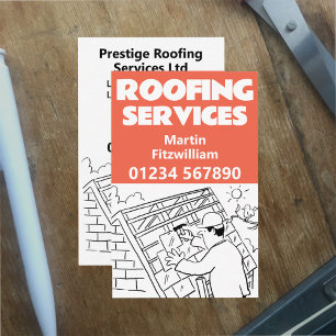 Dachreparaturen und Dachdeckungen Visitenkarte