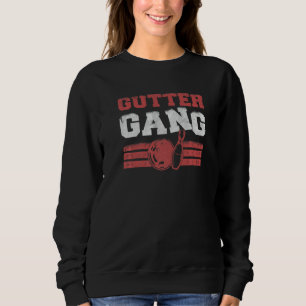 Dachrinnen-Gang Bowling Sweatshirt