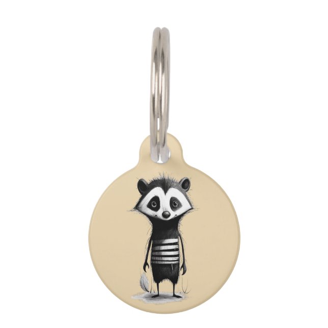 Dachs badger haustiermarke (Vorderseite)