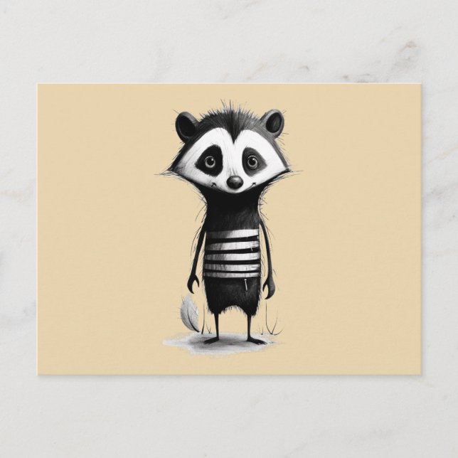 Dachs badger postkarte (Vorderseite)