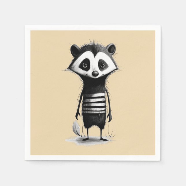 Dachs badger serviette (Vorderseite)