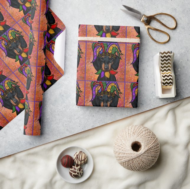 DACHSCHUND               GESCHENKPAPIER (Kunsthandwerk)