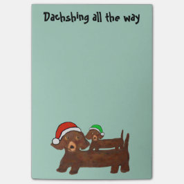 Dachshing vollständig Posten-it® Anmerkungen Post-it Klebezettel