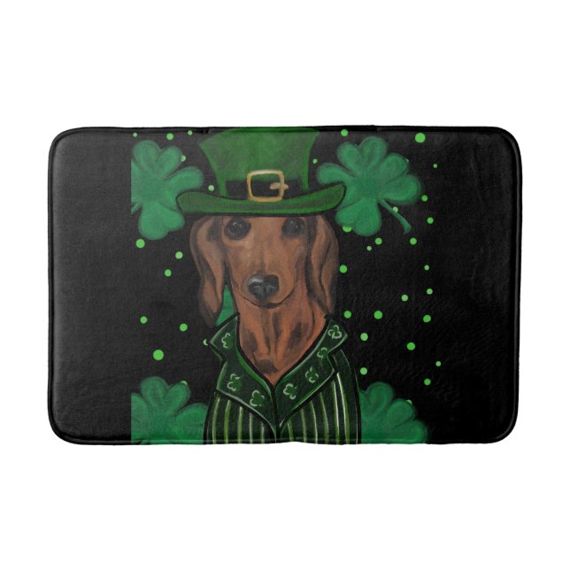 DACHSHUND            BADEMATTE (Vorderseite)