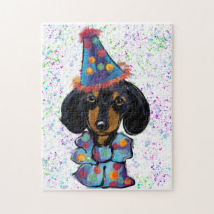Dachshund Birthday Puzzle